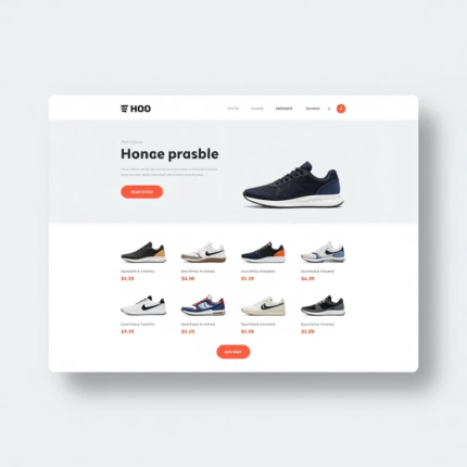 طراحی سایت کفش وردپرس