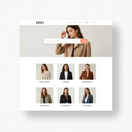 طراحی سایت لباس وردپرس